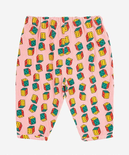 滿印Dices圖案 嬰童長褲