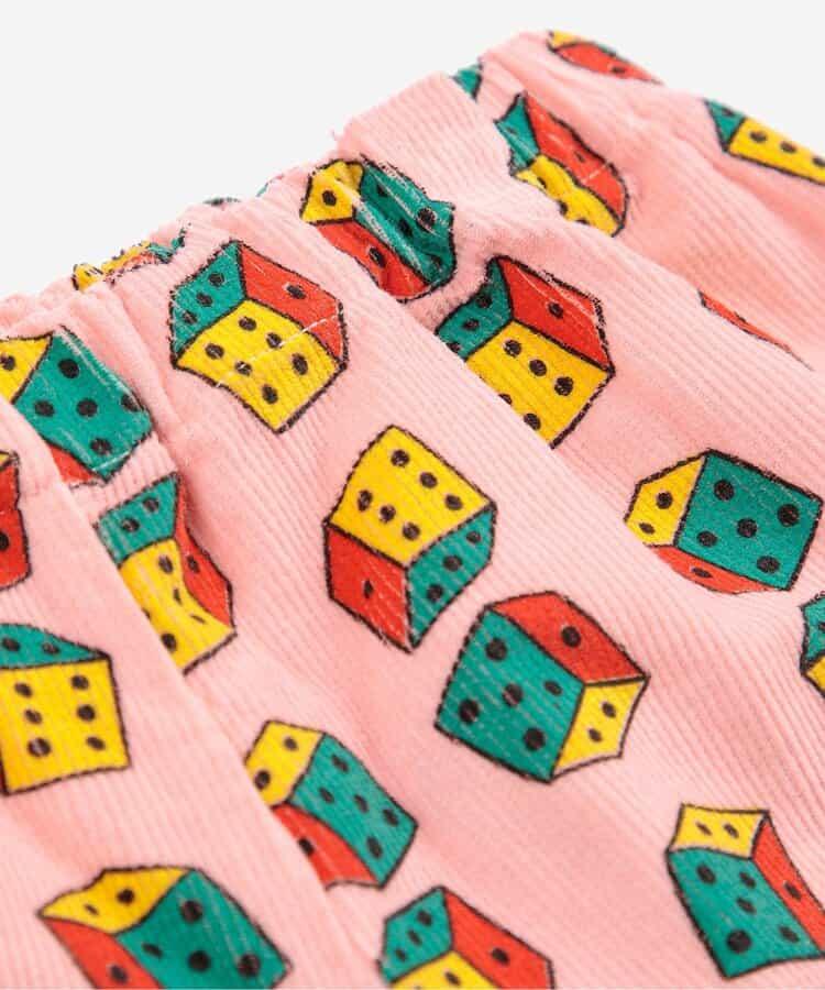 滿印Dices圖案 嬰童長褲