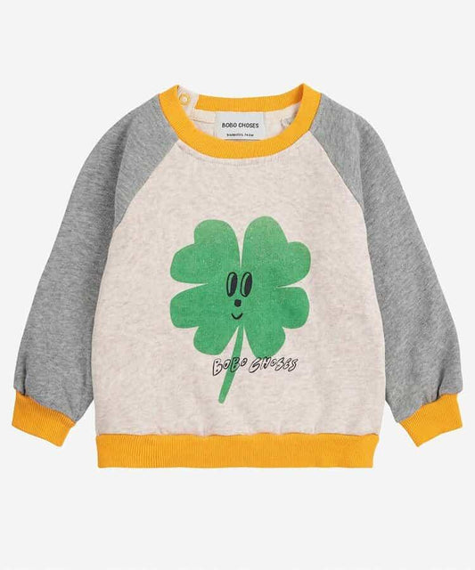 Lucky Clover 圖案 嬰兒衛衣