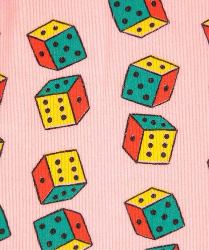 滿印Dices圖案 嬰童長褲