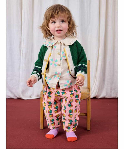 滿印Dices圖案 嬰童長褲