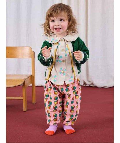 滿印Dices圖案 嬰童長褲