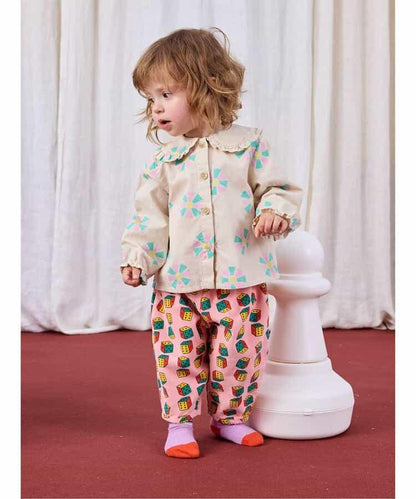 滿印Dices圖案 嬰童長褲