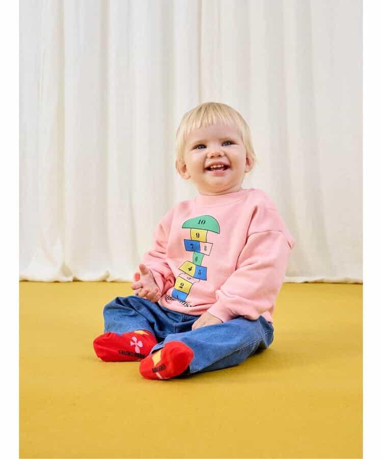 Hopscotch圖案衛衣 嬰兒款