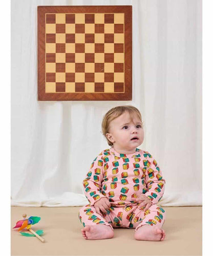 Dices 長袖嬰兒款T恤