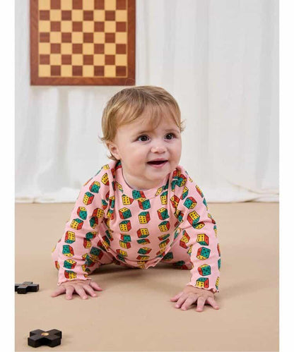 Dices 長袖嬰兒款T恤