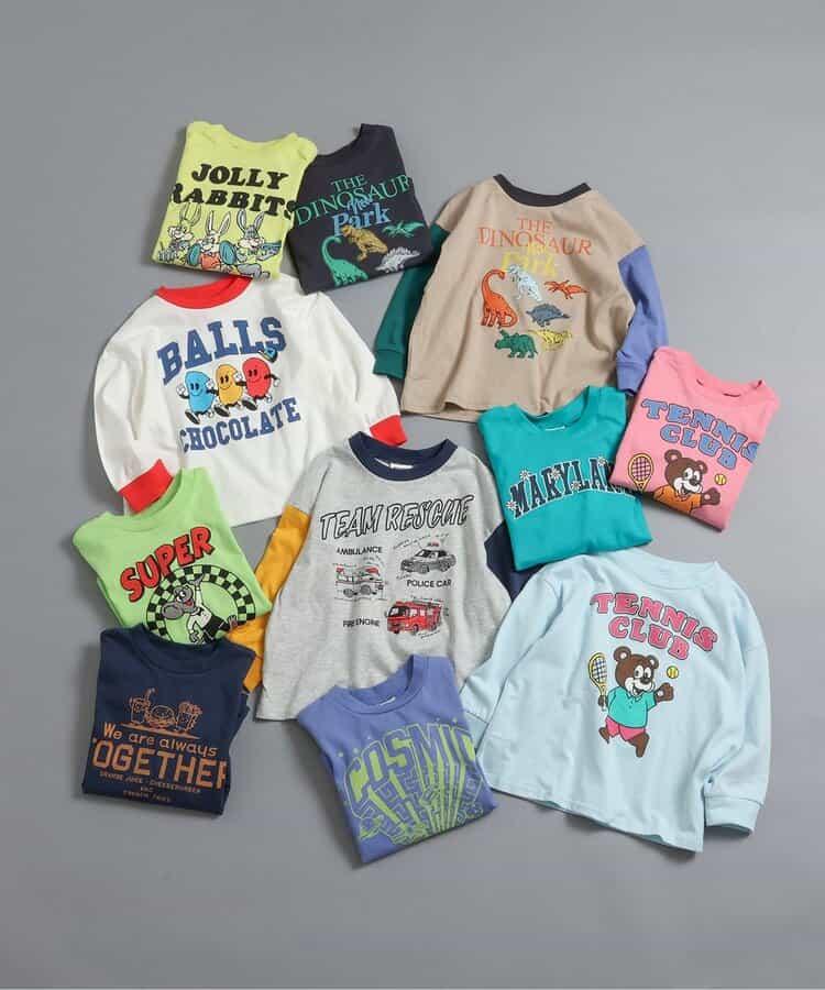 多圖案印花 T恤（線上）