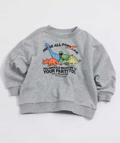 初賣限定 圖案變體設計 圓領衛衣