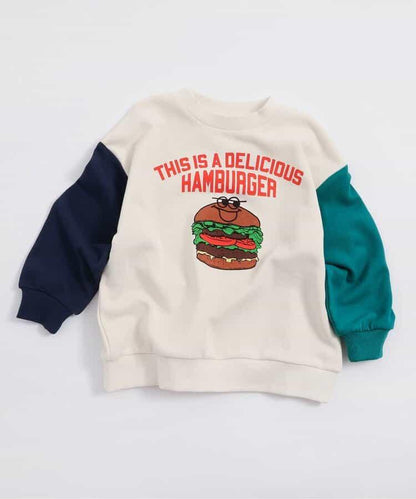 初賣限定 圖案變體設計 圓領衛衣