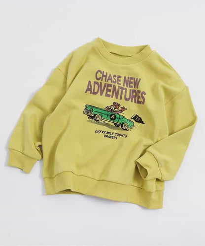 初賣限定 圖案變體設計 圓領衛衣