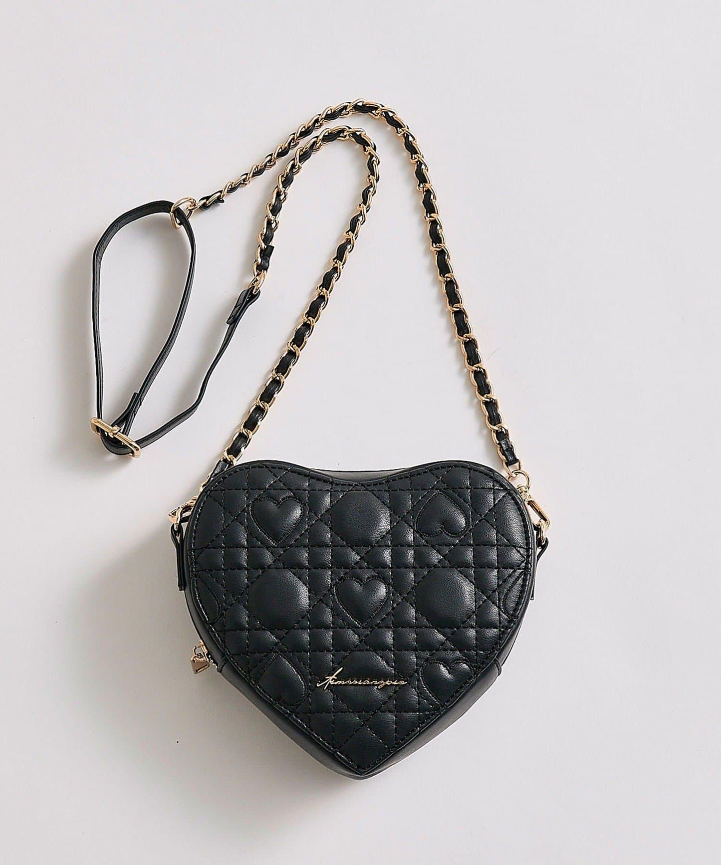 Valentine Collection Aimerianejoie 心形絎縫單肩包