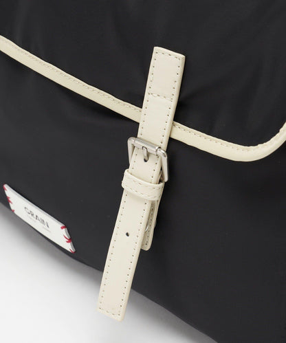 網紗荷葉邊 郵差包