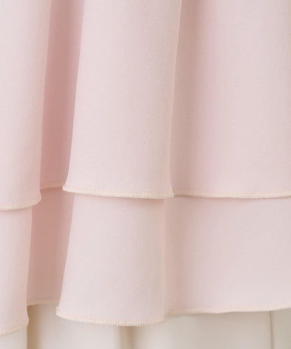 不對稱荷葉邊襯衫