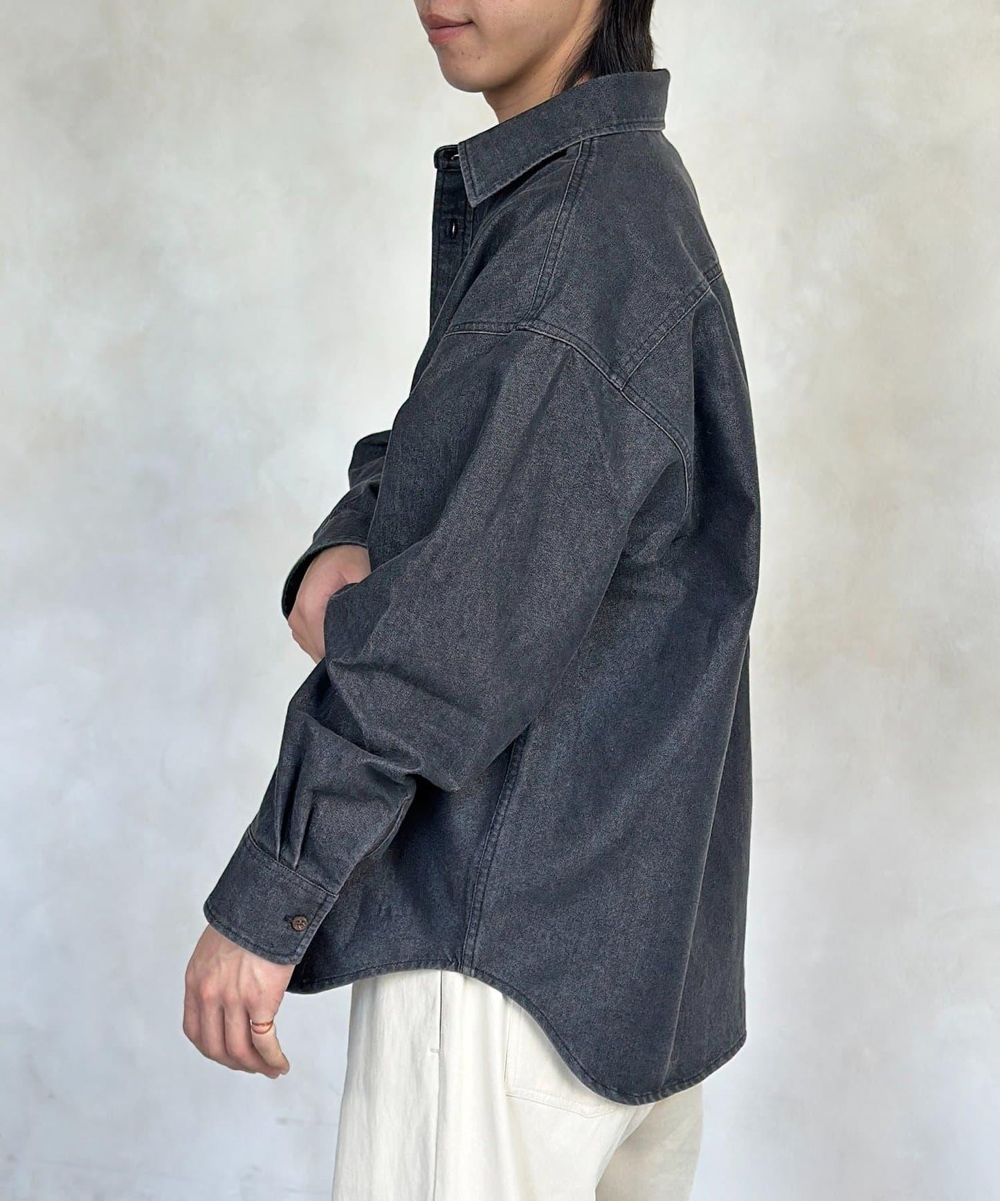 U.S. POLO ASSN. 單點刺繡 牛仔襯衫