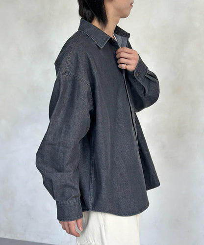 U.S. POLO ASSN. 單點刺繡 牛仔襯衫