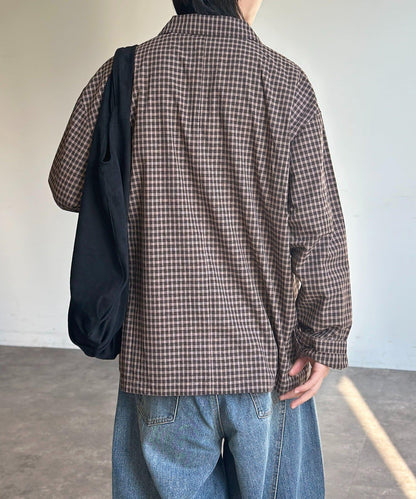 U.S. POLO ASSN. 格紋襯衫領西裝外套