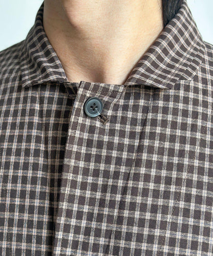 U.S. POLO ASSN. 格紋襯衫領西裝外套