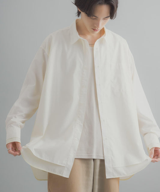層次感 標準領 襯衫