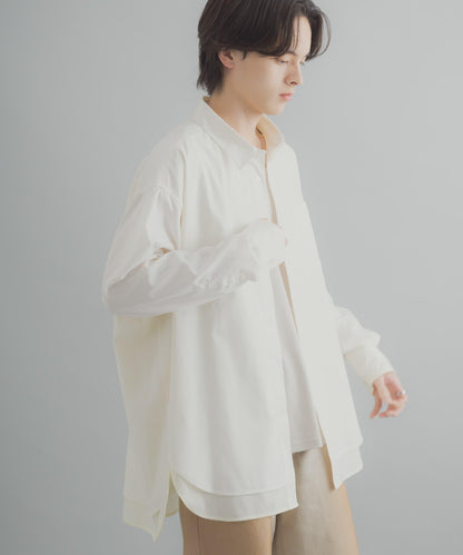 層次感 標準領 襯衫