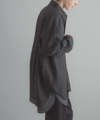 層次感 標準領 襯衫