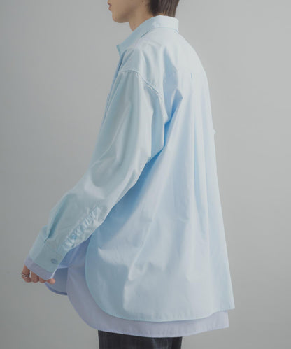 層次感 標準領 襯衫