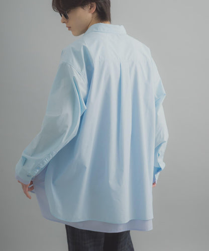 層次感 標準領 襯衫