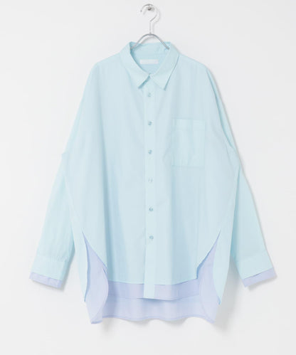 層次感 標準領 襯衫