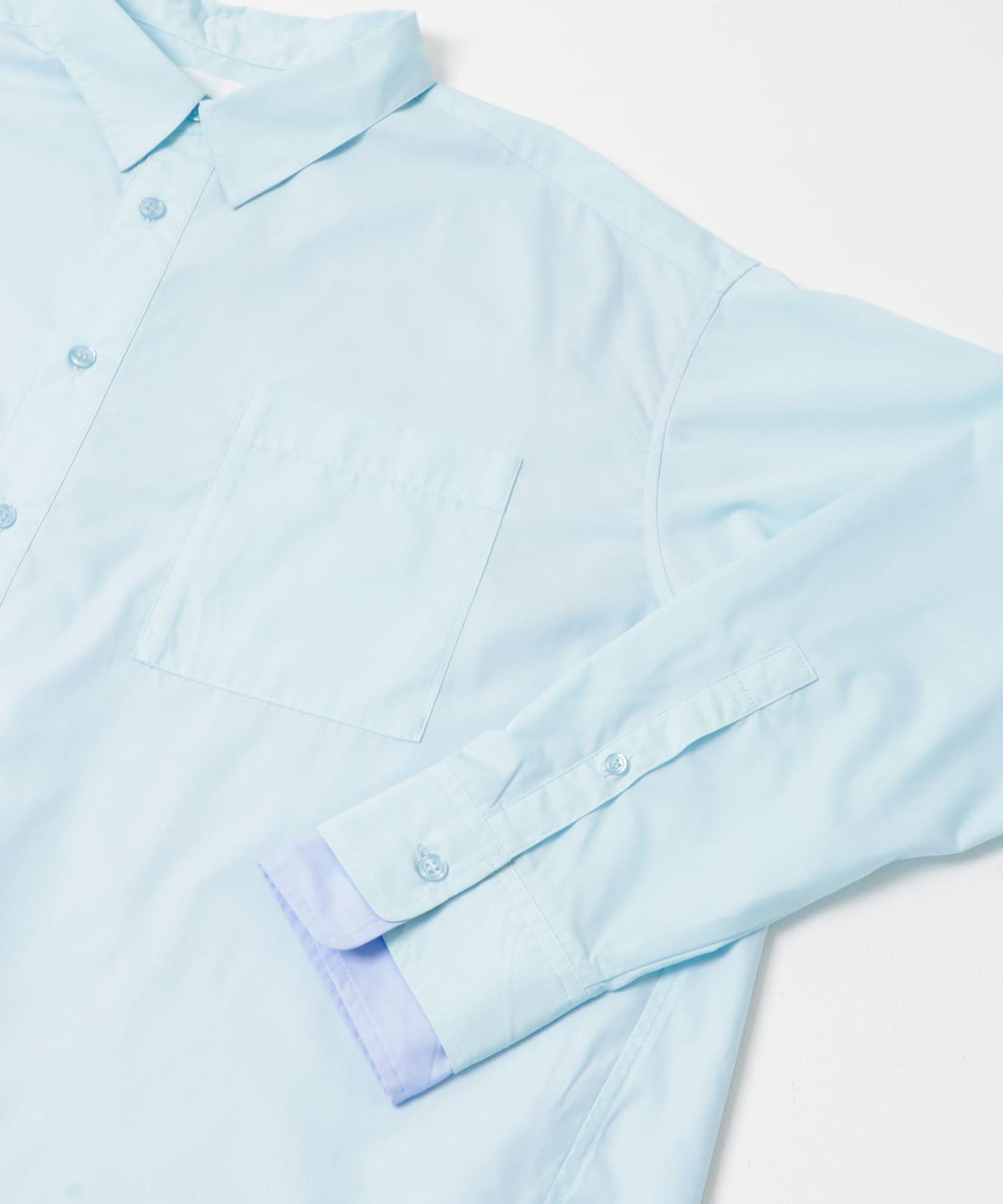 層次感 標準領 襯衫