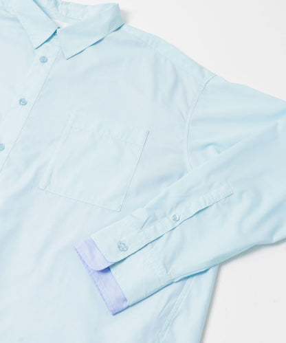 層次感 標準領 襯衫