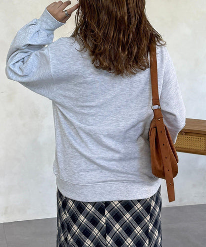 U.S. POLO ASSN. 層次設計 毛圈套頭衛衣