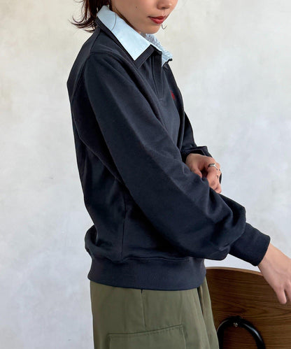 U.S. POLO ASSN. 層次設計 毛圈套頭衛衣