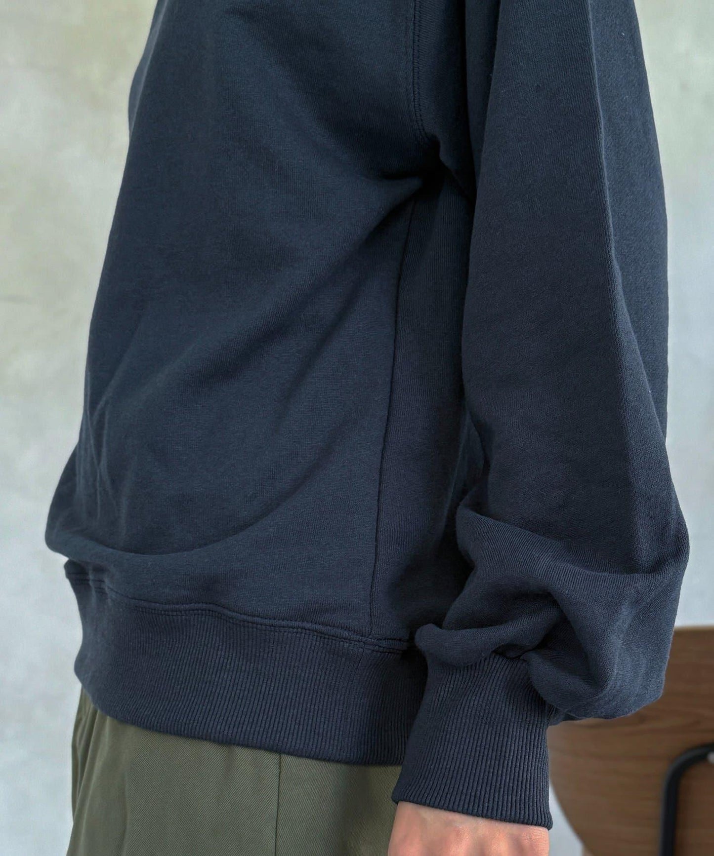 U.S. POLO ASSN. 層次設計 毛圈套頭衛衣