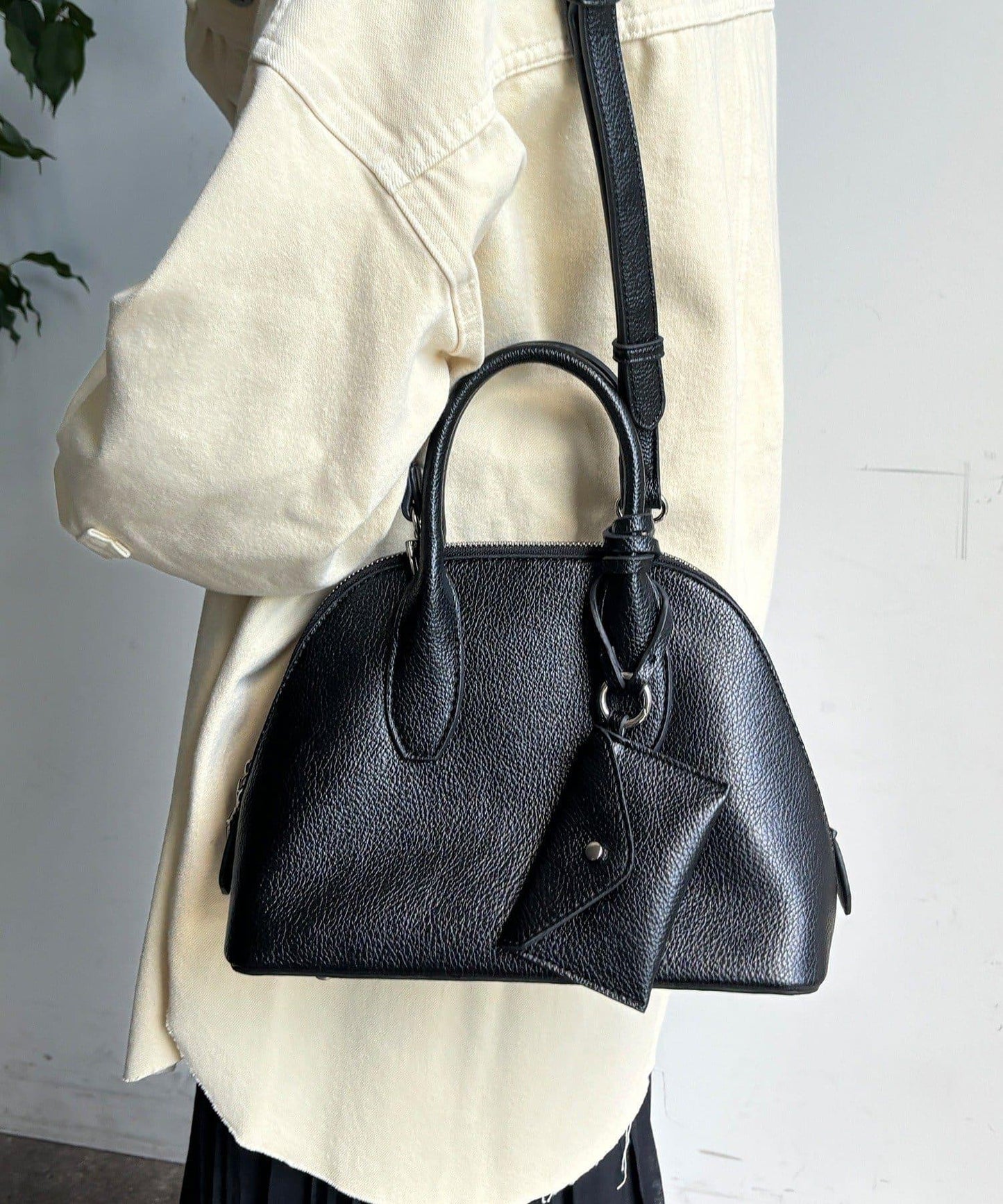 附小包 貝殼造型 波士頓包