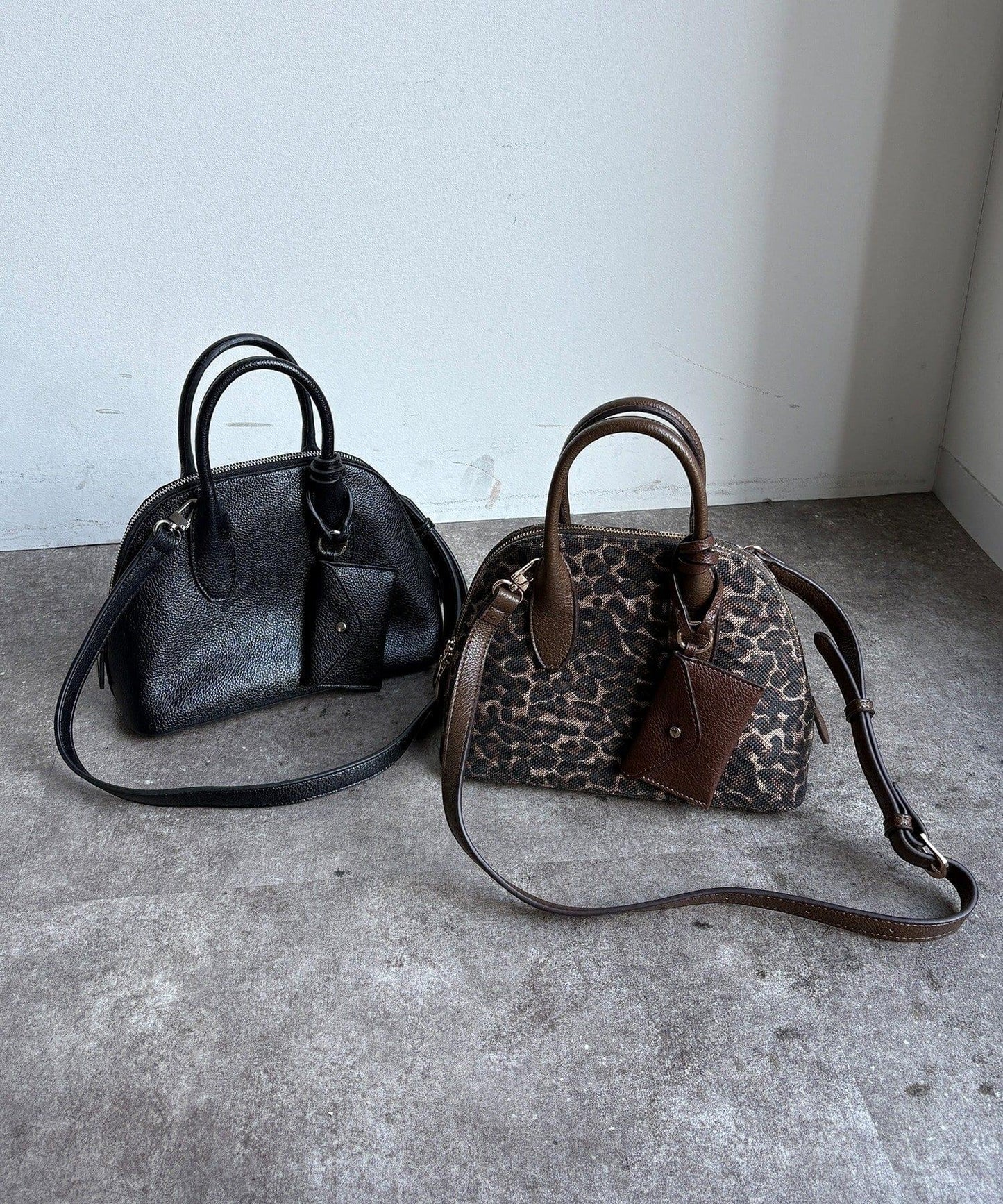 附小包 貝殼造型 波士頓包