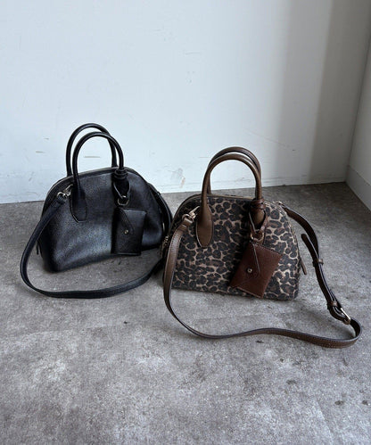 附小包 貝殼造型 波士頓包