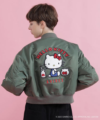 HELLO KITTY（凱蒂貓） × AVIREX MA-1外套