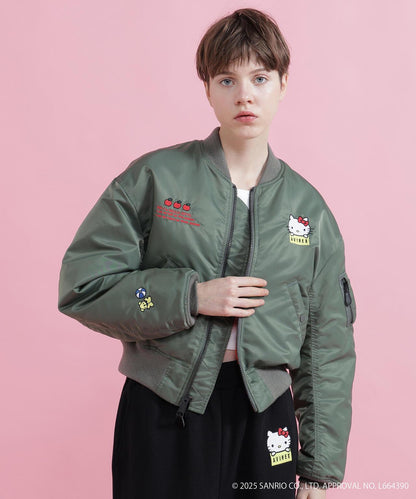 HELLO KITTY（凱蒂貓） × AVIREX MA-1外套