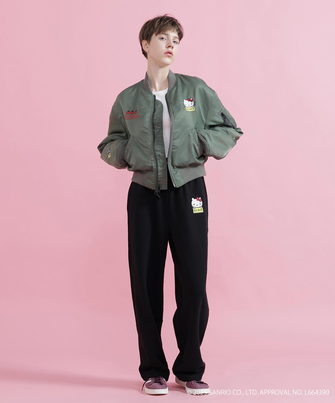 HELLO KITTY（凱蒂貓） × AVIREX MA-1外套