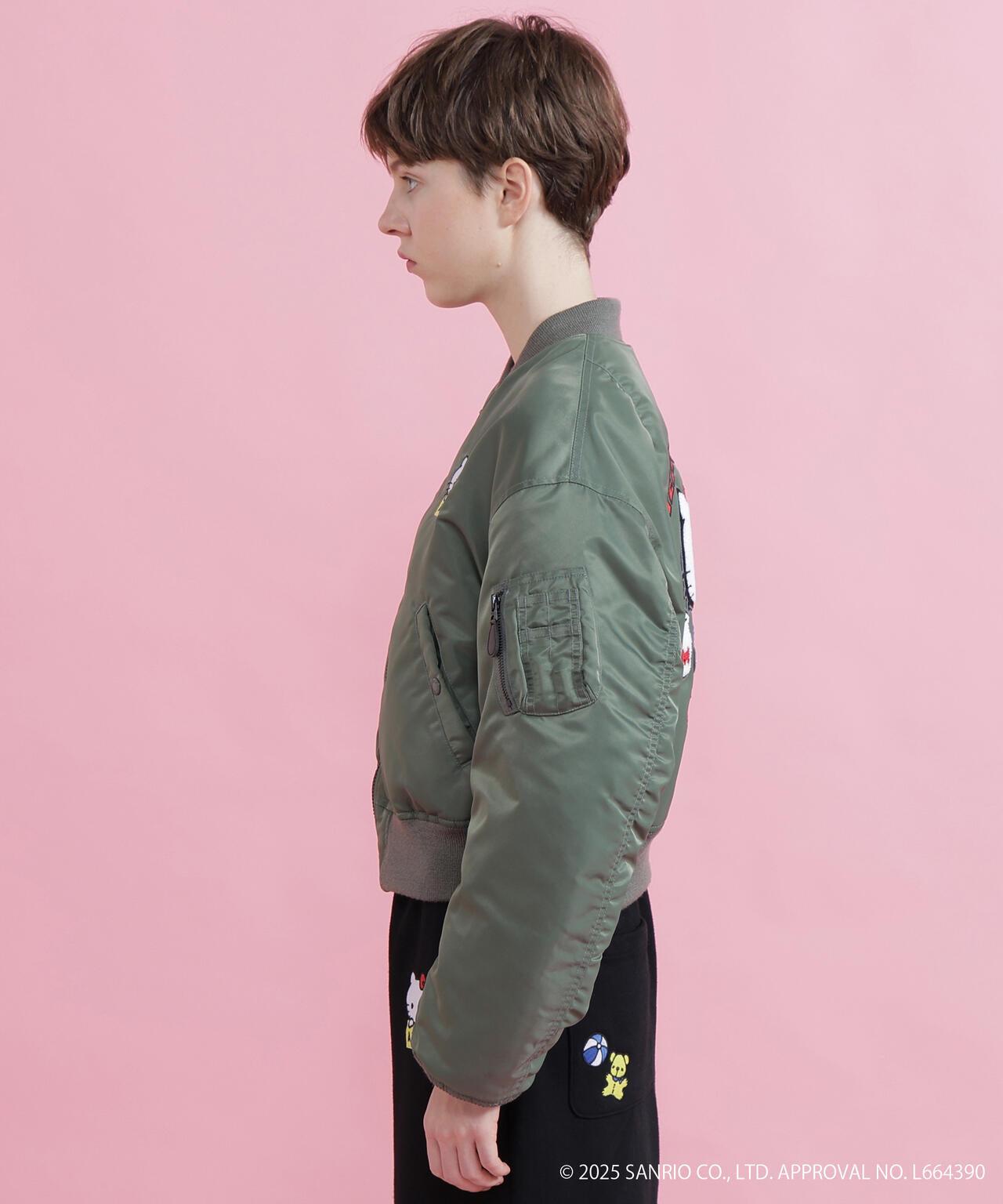 HELLO KITTY（凱蒂貓） × AVIREX MA-1外套