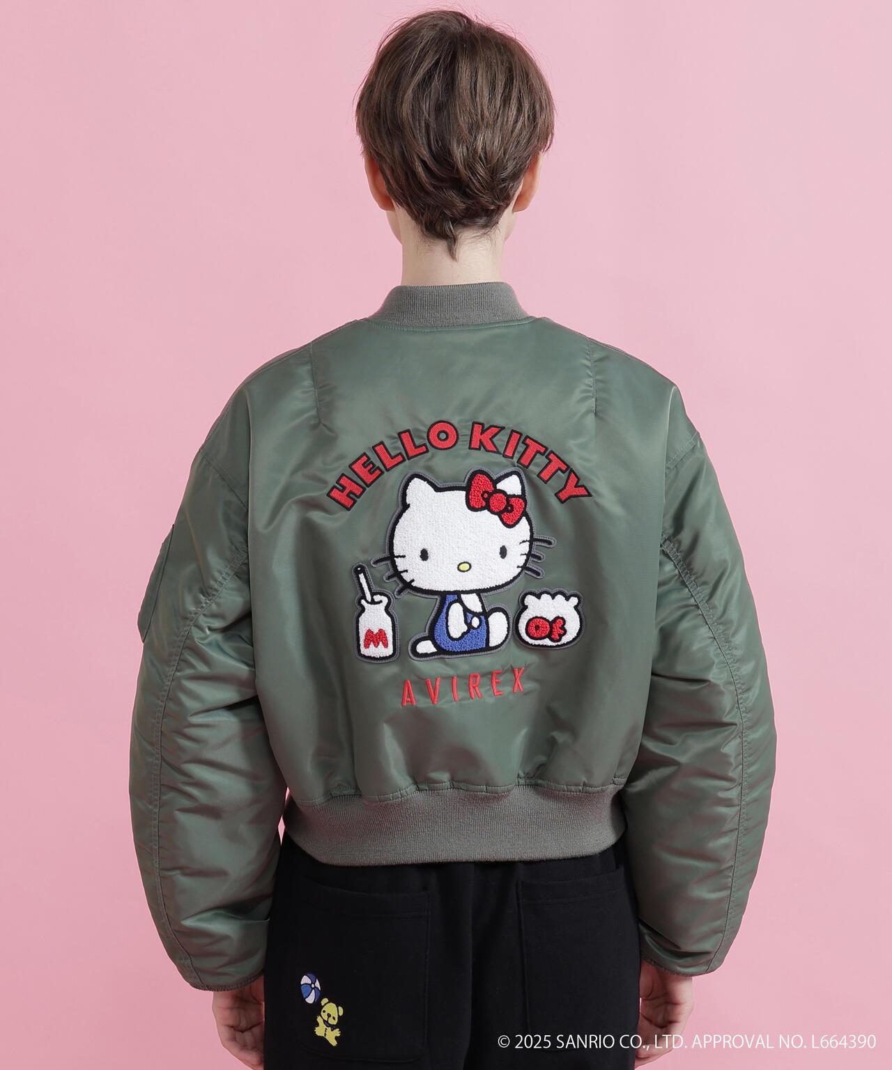 HELLO KITTY（凱蒂貓） × AVIREX MA-1外套
