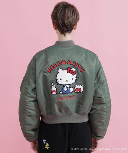 HELLO KITTY（凱蒂貓） × AVIREX MA-1外套