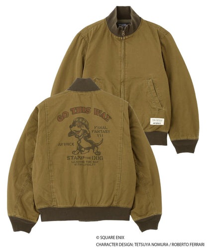 AVIREX × FINAL FANTASY VII REMAKE TANKERS “STAMP DOG” 外套