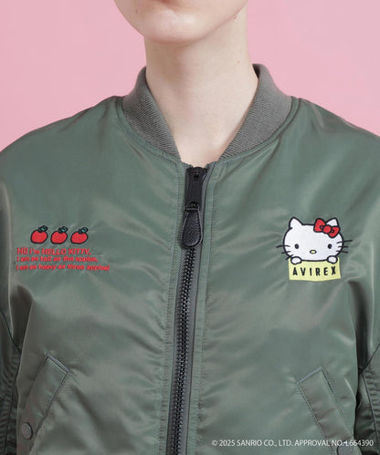 HELLO KITTY（凱蒂貓） × AVIREX MA-1外套