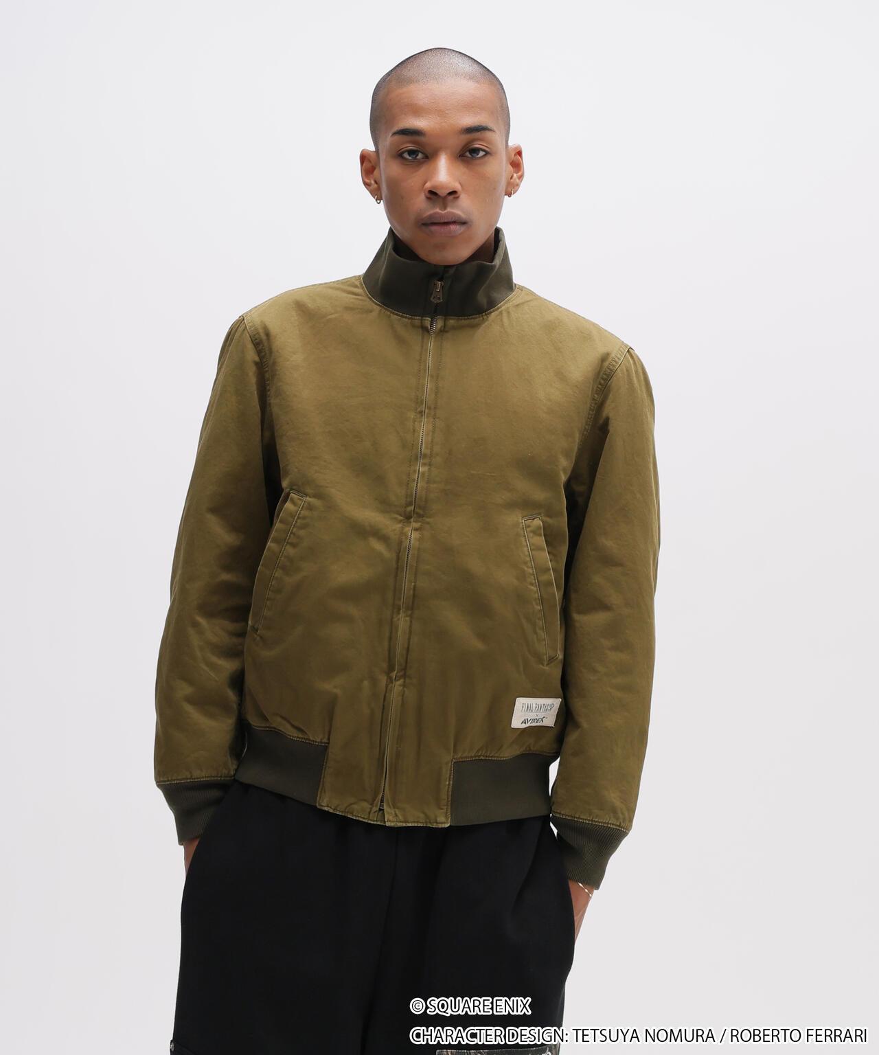 AVIREX × FINAL FANTASY VII REMAKE TANKERS “STAMP DOG” 外套