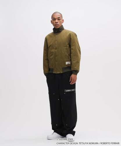 AVIREX × FINAL FANTASY VII REMAKE TANKERS “STAMP DOG” 外套