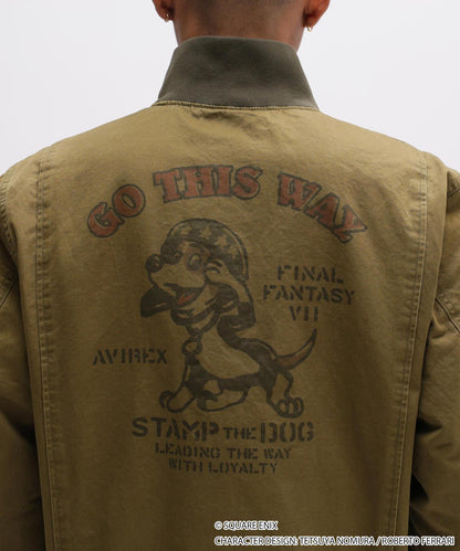 AVIREX × FINAL FANTASY VII REMAKE TANKERS “STAMP DOG” 外套