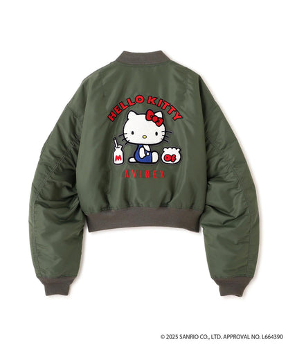 HELLO KITTY（凱蒂貓） × AVIREX MA-1外套