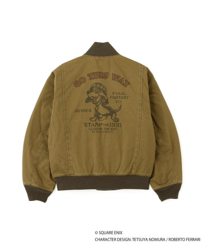 AVIREX × FINAL FANTASY VII REMAKE TANKERS “STAMP DOG” 外套