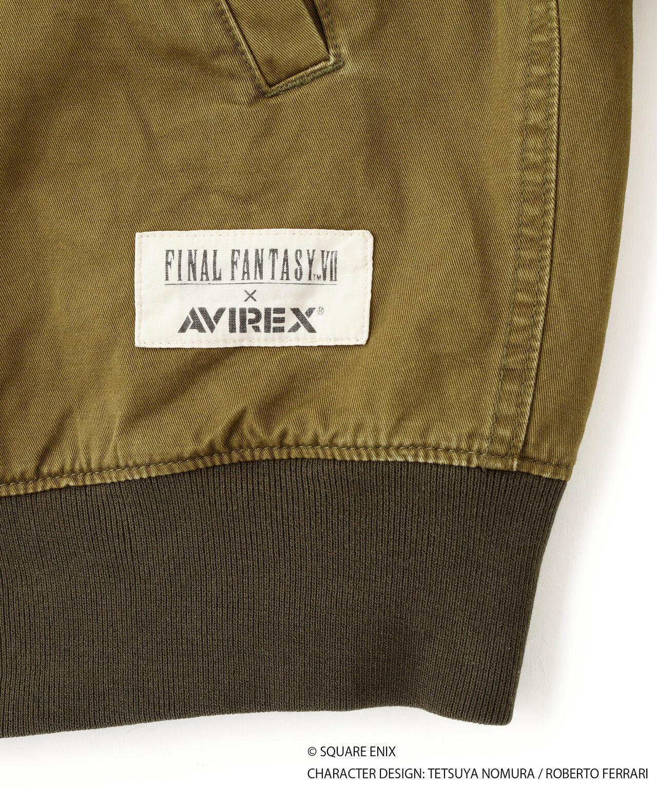 AVIREX × FINAL FANTASY VII REMAKE TANKERS “STAMP DOG” 外套