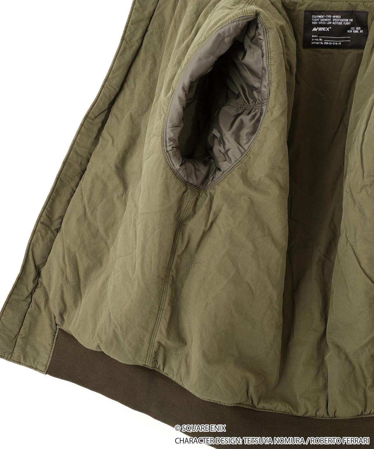 AVIREX × FINAL FANTASY VII REMAKE TANKERS “STAMP DOG” 外套